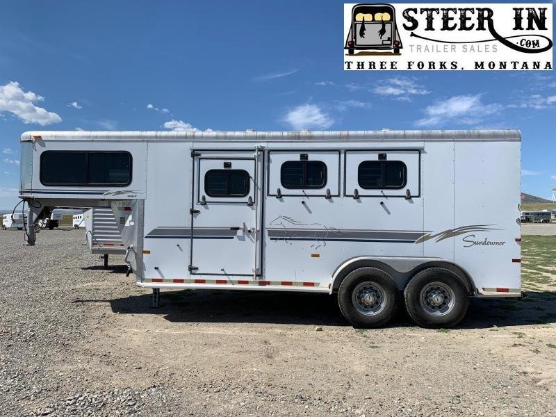 2000 Sundowner 3H GN Horse Trailer 2000 Sundowner 3H GN Horse Trailer