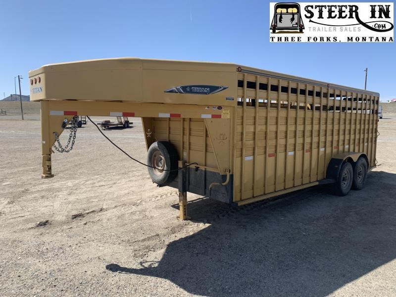 2015 Titan 20' Livestock Trailer 2015 Titan 20' Livestock Trailer
