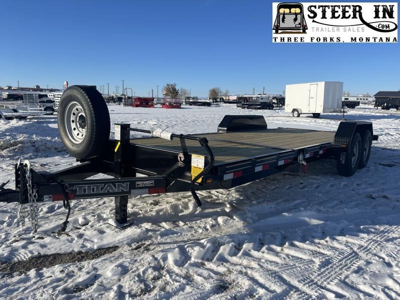 2023 Titan 16' + 6' Tilt Deck Utility Trailer 2023 Titan 16' + 6' Tilt Deck Utility Trailer