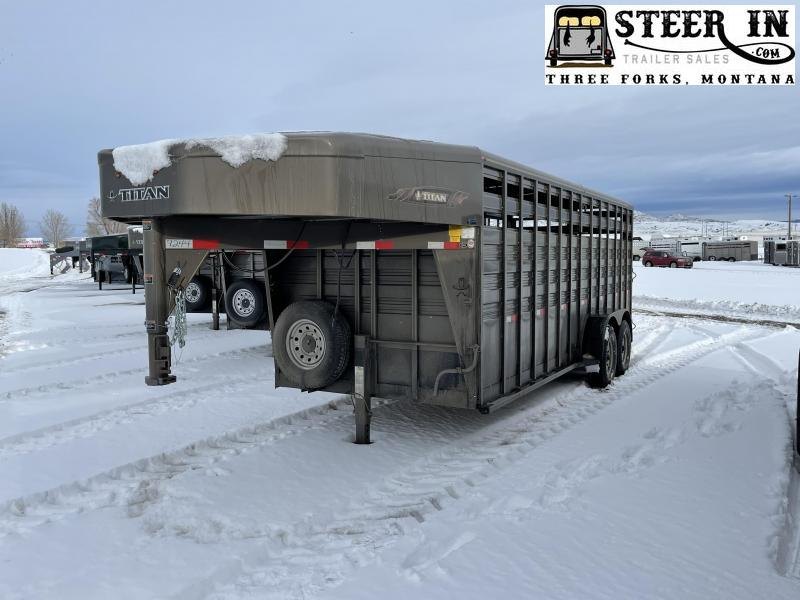 2022 Titan 20' Standard Stock Livestock Trailer 2022 Titan 20' Standard Stock Livestock Trailer