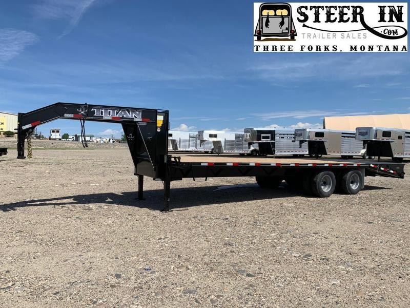 2020 Titan 26' (20+6) Tandem Dually Flatbed Trailer 2020 Titan 26' (20+6) Tandem Dually Flatbed Trailer