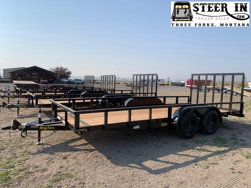 2021 Big Tex Trailers 70PI-X 18' Utility Trailer 2021 Big Tex Trailers 70PI-X 18' Utility Trailer
