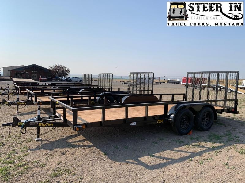 2021 Big Tex Trailers 70PI-X 18' Utility Trailer 2021 Big Tex Trailers 70PI-X 18' Utility Trailer