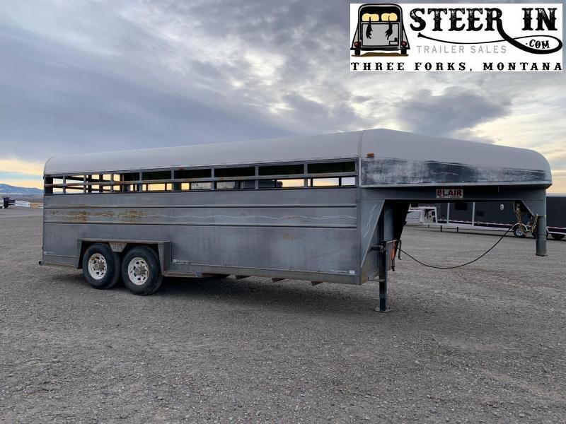 1990 Blair 20' Livestock Trailer 1990 Blair 20' Livestock Trailer