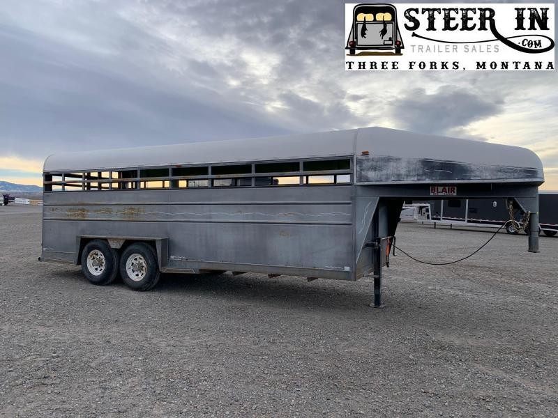 1990 Blair 20' Livestock Trailer 1990 Blair 20' Livestock Trailer