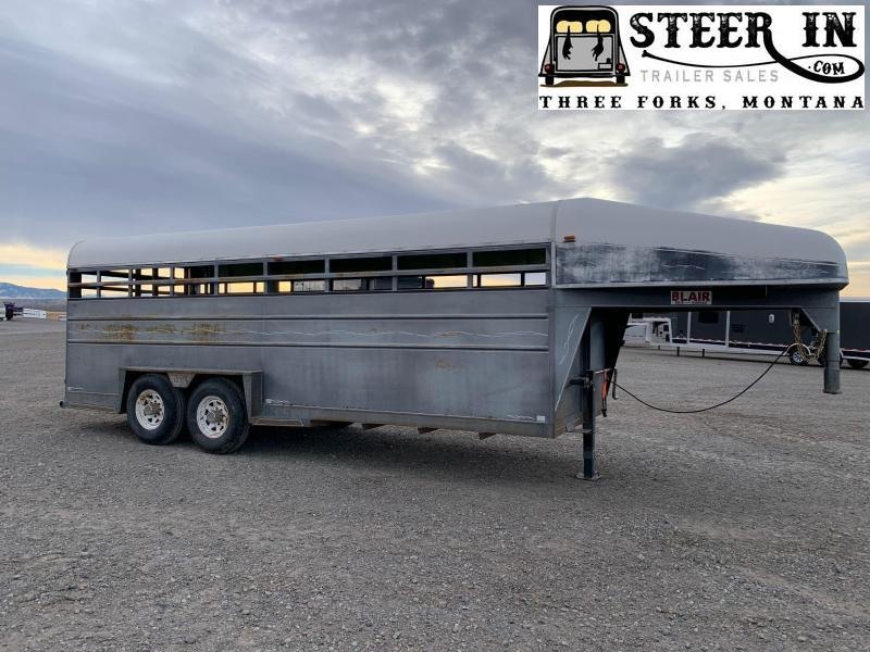 1990 Blair 20' Livestock Trailer 1990 Blair 20' Livestock Trailer