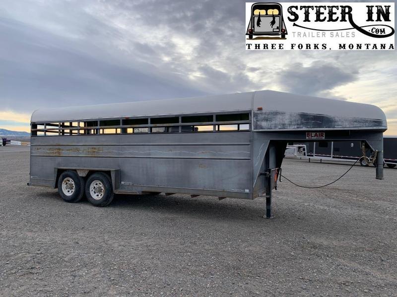 1990 Blair 20' Livestock Trailer 1990 Blair 20' Livestock Trailer