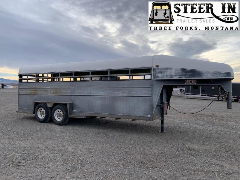 1990 Blair 20' Livestock Trailer 1990 Blair 20' Livestock Trailer