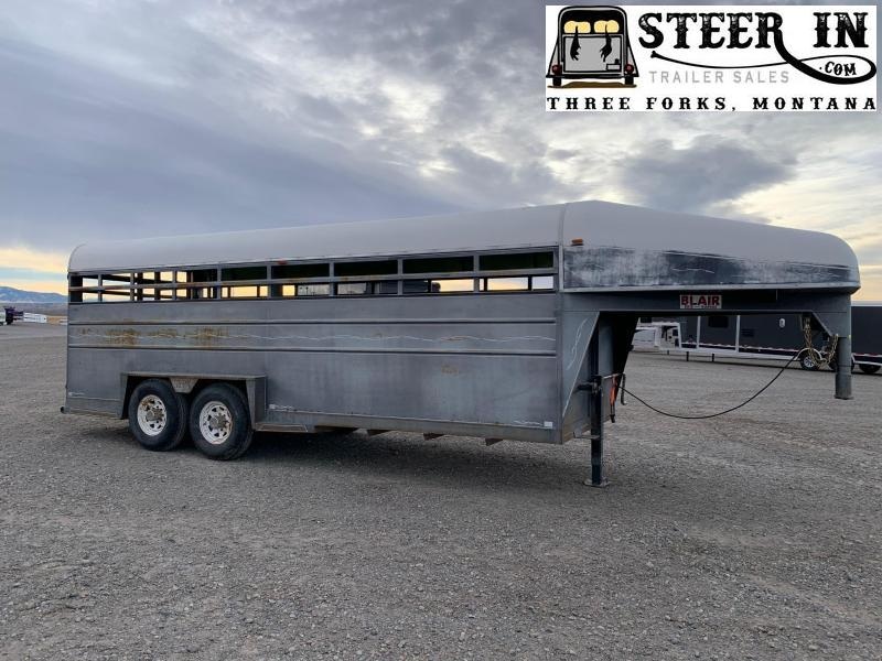1990 Blair 20' Livestock Trailer 1990 Blair 20' Livestock Trailer