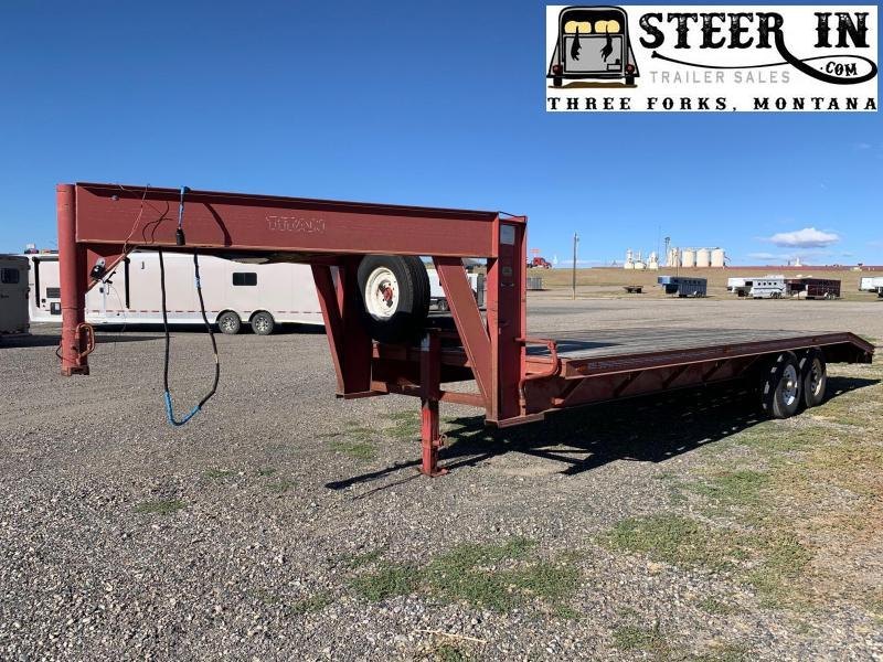 1992 Titan 24' Flatbed Trailer 1992 Titan 24' Flatbed Trailer
