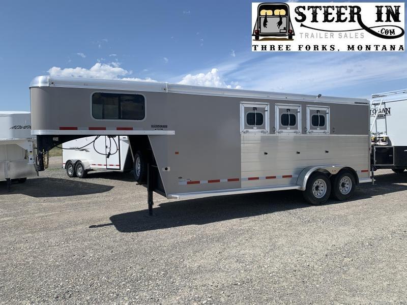 2020 Logan BULLSEYE 3H GN Horse Trailer 2020 Logan BULLSEYE 3H GN Horse Trailer