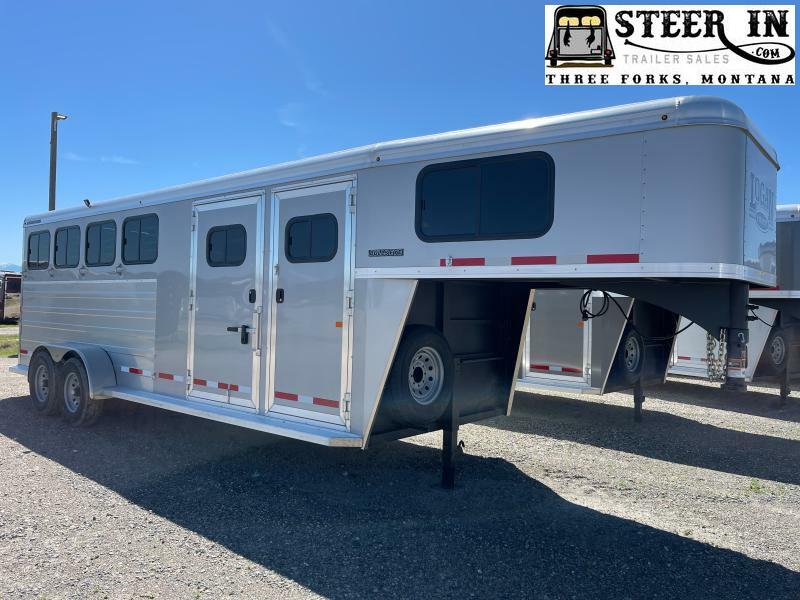 2023 Logan Coach BULLSEYE 3H Horse Trailer Steer In Trailer Sales