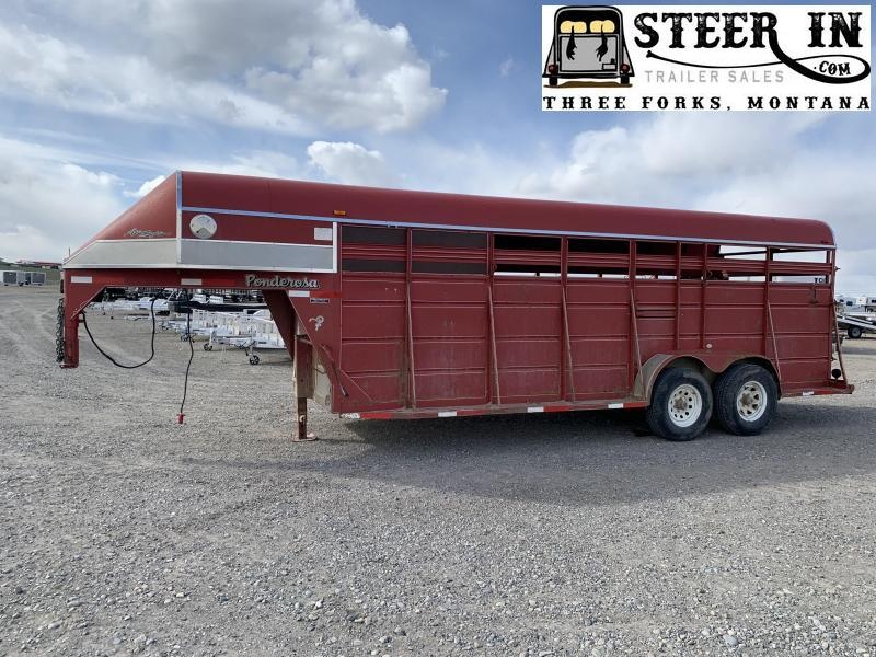 2001 Ponderosa 20' Livestock Trailer 2001 Ponderosa 20' Livestock Trailer