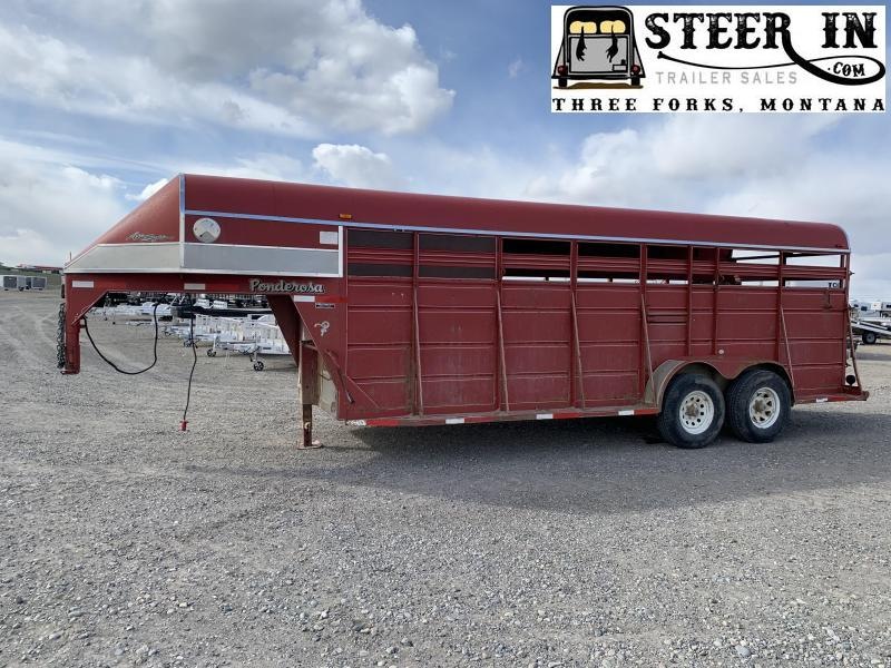 2001 Ponderosa 20' Livestock Trailer 2001 Ponderosa 20' Livestock Trailer