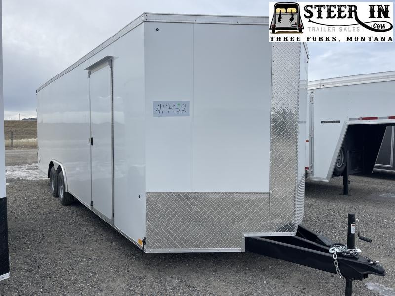 2023 Look Trailers 8.5x24 Element Cargo / Enclosed Trailer Steer In