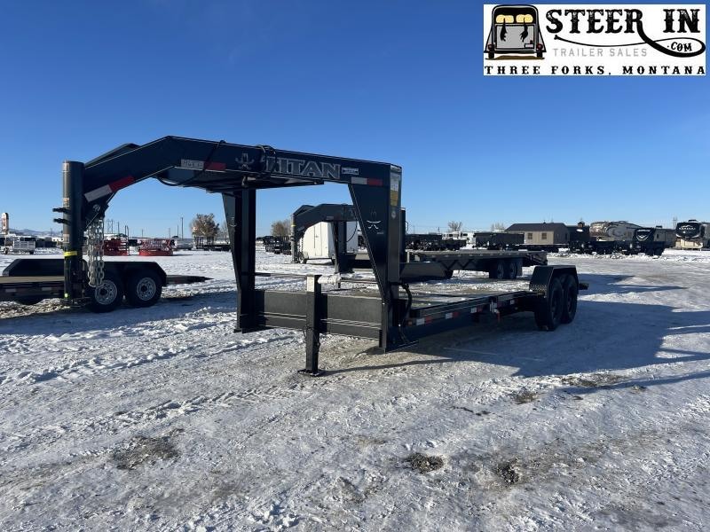 2023 Titan GN 16' + 6' Tilt Deck Utility Trailer 2023 Titan GN 16' + 6' Tilt Deck Utility Trailer