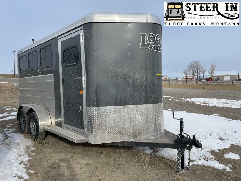 2023 Logan Coach 3H Bullseye w/ Ramp Horse Trailer