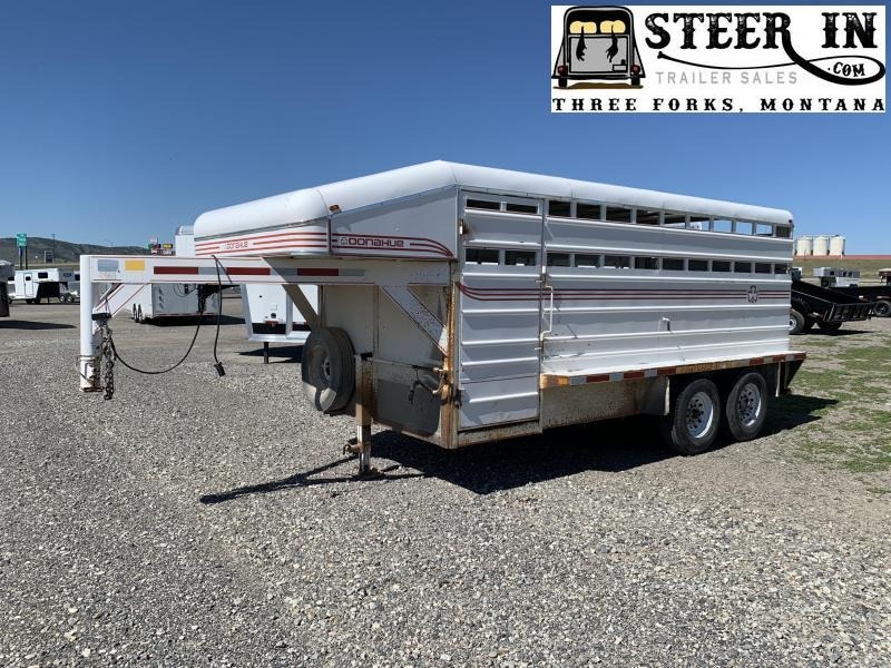 2002 Donahue 16' Livestock Trailer 2002 Donahue 16' Livestock Trailer
