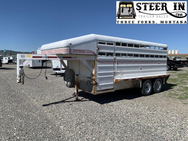 2002 Donahue 16' Livestock Trailer 2002 Donahue 16' Livestock Trailer