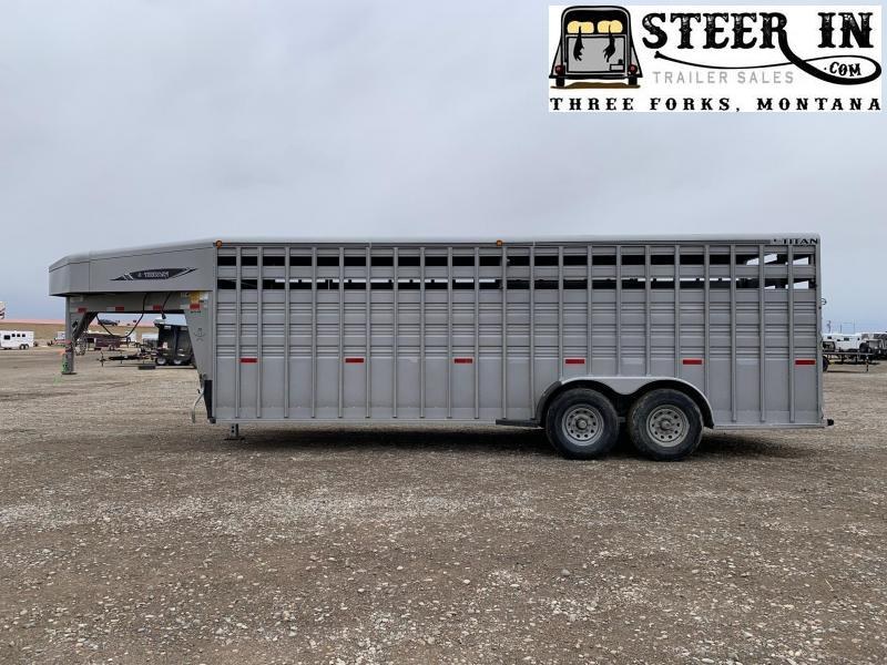 2018 Titan 22' Standard Stock Livestock Trailer 2018 Titan 22' Standard Stock Livestock Trailer