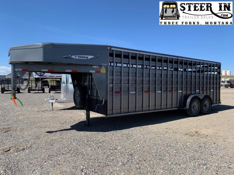 2015 Titan 22' Standard Stock Trailer 2015 Titan 22' Standard Stock Trailer
