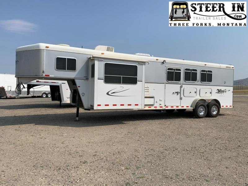 2008 Circle J Trailers MIRAGE 3H LQ Horse Trailer 2008 Circle J Trailers MIRAGE 3H LQ Horse Trailer