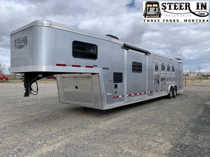 2019 Logan Coach 4H 811 PLATINUM/RAMPAGE Horse Trailer 2019 Logan Coach 4H 811 PLATINUM/RAMPAGE Horse Trailer