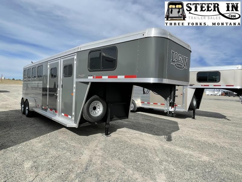 2022 Logan 4H Bullseye Horse Trailer/SIDE TACK 2022 Logan 4H Bullseye Horse Trailer/SIDE TACK