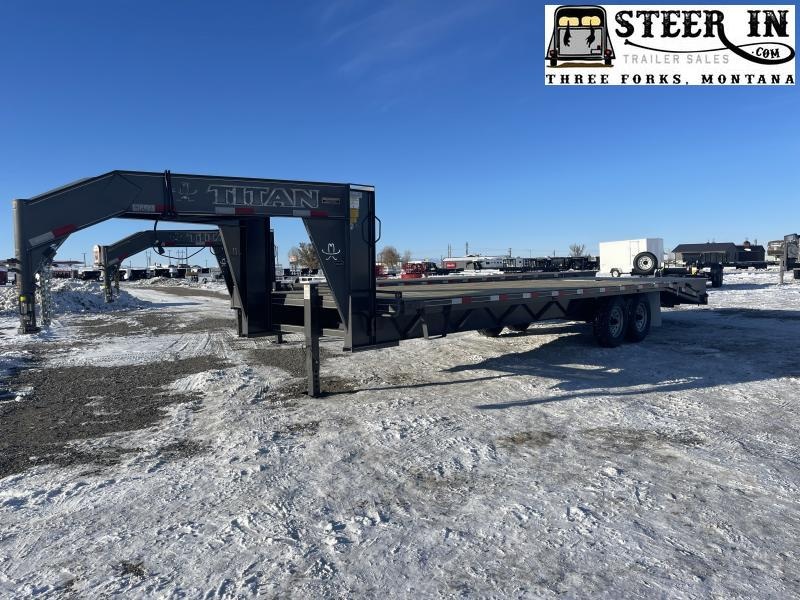 2023 Titan 26' (20+6) GN Flatbed Trailer 2023 Titan 26' (20+6) GN Flatbed Trailer