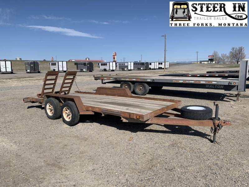 1994 Towmaster 14' Equipment Trailer 1994 Towmaster 14' Equipment Trailer