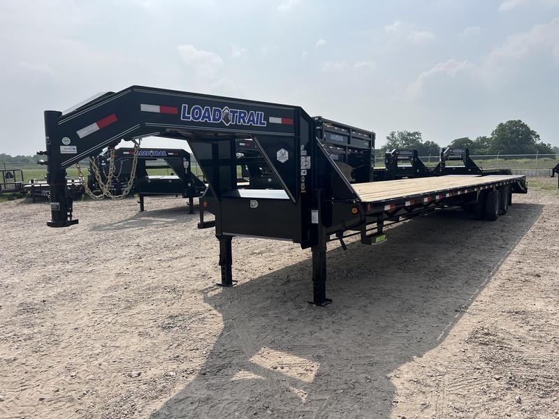 Load Trail 40' Gooseneck Flatbed Max Ramps 25.9K