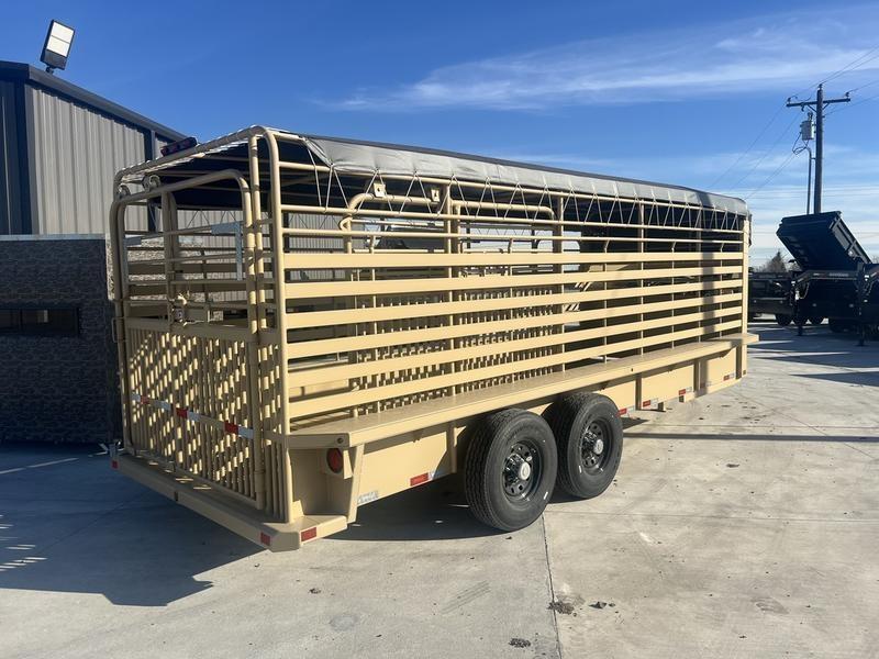 new Stock / Stock Combo Trailers Delco Trailers  for sale, in Victoria, TX Thumbnail 5