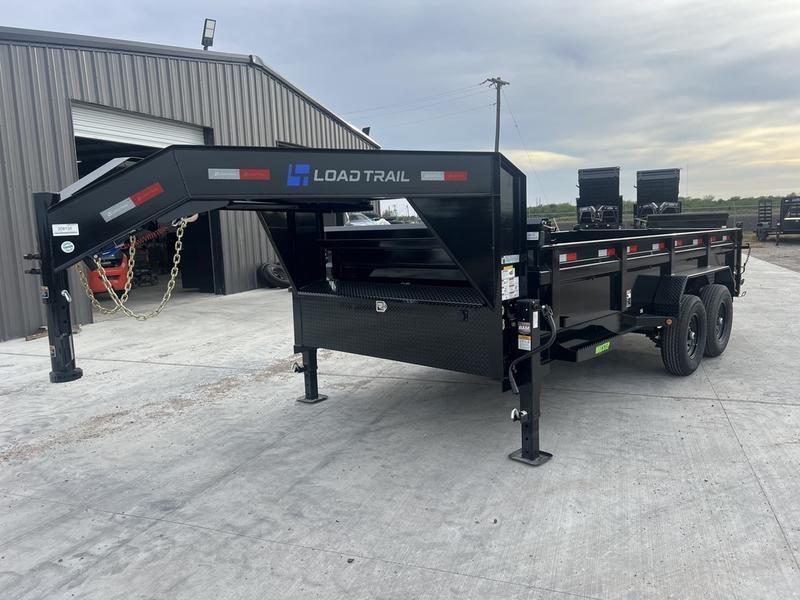 LOAD TRAIL 83X16 GOOSENECK DUMP 14K