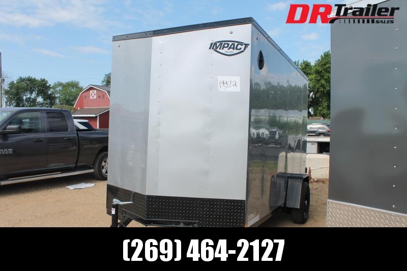 2023 Impact Trailers 6' X 12' + 12" RD ENCLOSED TRAILER Enclosed Cargo Trailer 2023 Impact Trailers 6' X 12' + 12" RD ENCLOSED TRAILER Enclosed Cargo Trailer