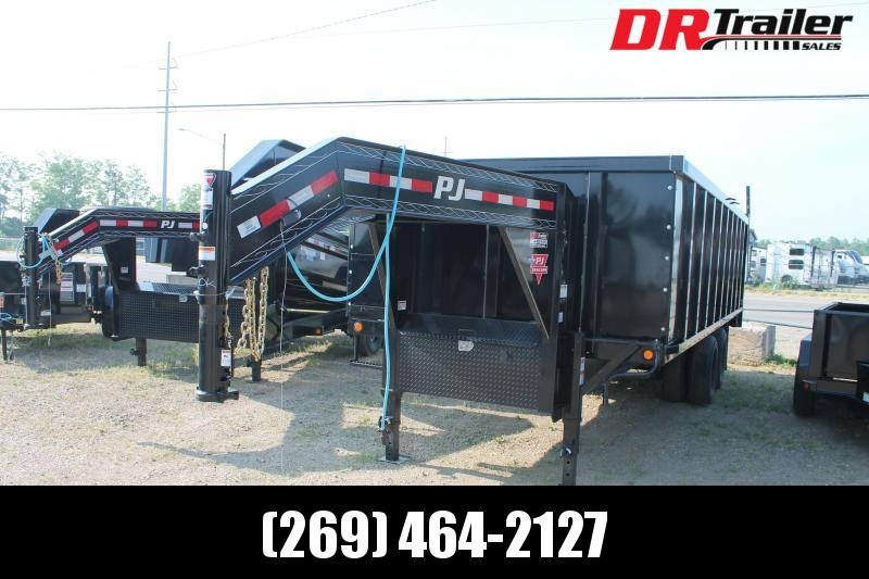 2022 PJ Trailers 20' DUMP TRAILER 25K GVWR GN HS Dump Trailer 2022 PJ Trailers 20' DUMP TRAILER 25K GVWR GN HS Dump Trailer