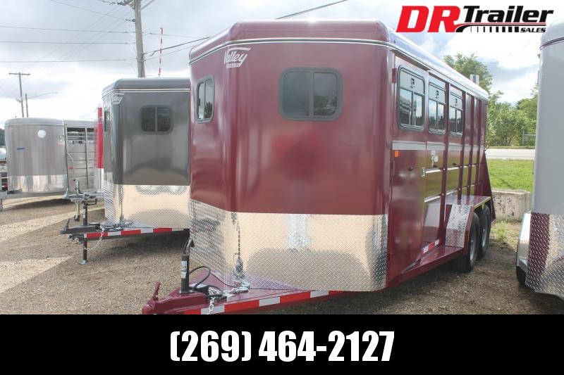 2023 Valley Trailers 7' X 18' HORSE TRAILER Stock / Stock Combo Trailer 2023 Valley Trailers 7' X 18' HORSE TRAILER Stock / Stock Combo Trailer