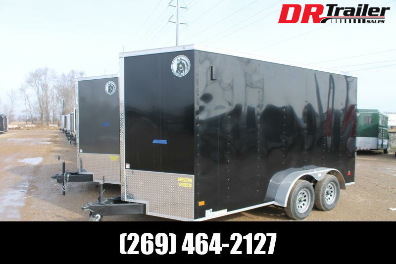 2023 Darkhorse Cargo 7' X 14' + 12" RD ENCLOSED TRAILER Cargo / Enclosed Trailer