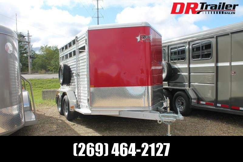 2022 Frontier 2 HORSE 12' TRAILER Stock / Stock Combo Trailer 2022 Frontier 2 HORSE 12' TRAILER Stock / Stock Combo Trailer