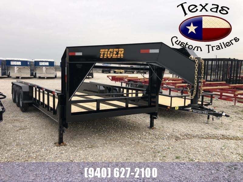 2021 Tiger Trailer 96" X 20' GN X-tra Wide Tractor Flatbed/Equipment Trailer 2021 Tiger Trailer 96" X 20' GN X-tra Wide Tractor Flatbed/Equipment Trailer