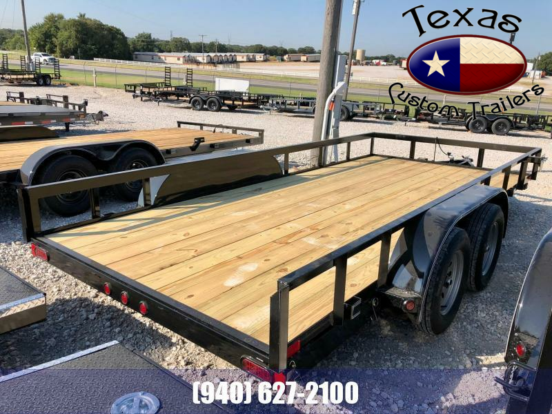 2023 East Texas 77"x14' 7K Utility Trailer Texas Custom Trailer Sales