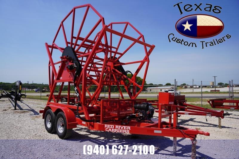 2022 Red River Carrier Poly Pipe Reel Trailer 2022 Red River Carrier Poly Pipe Reel Trailer