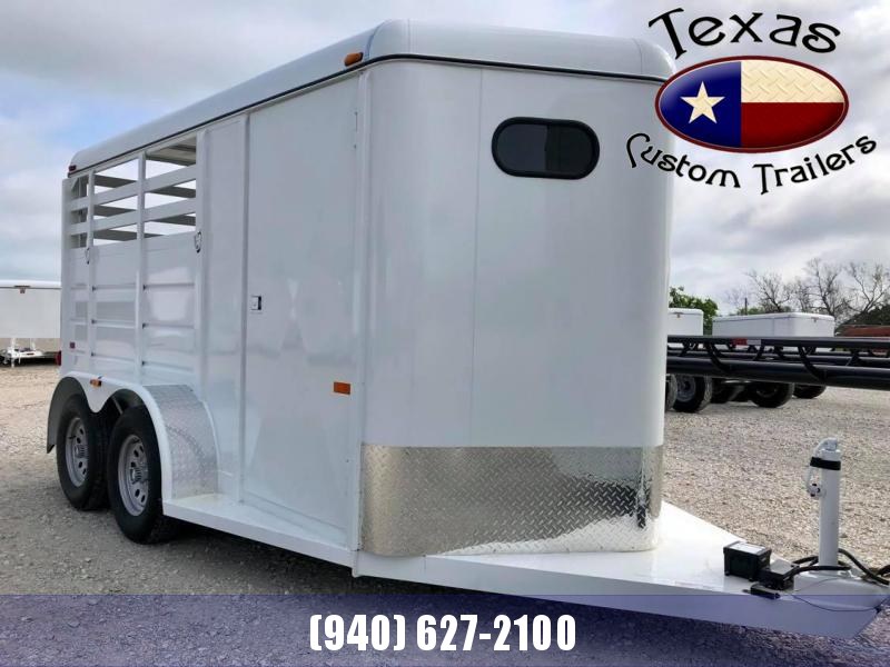 2021 W-W 14'X6' WRANGLER STOCK/ 2 HORSE COMBO TRAILER 2021 W-W 14'X6' WRANGLER STOCK/ 2 HORSE COMBO TRAILER