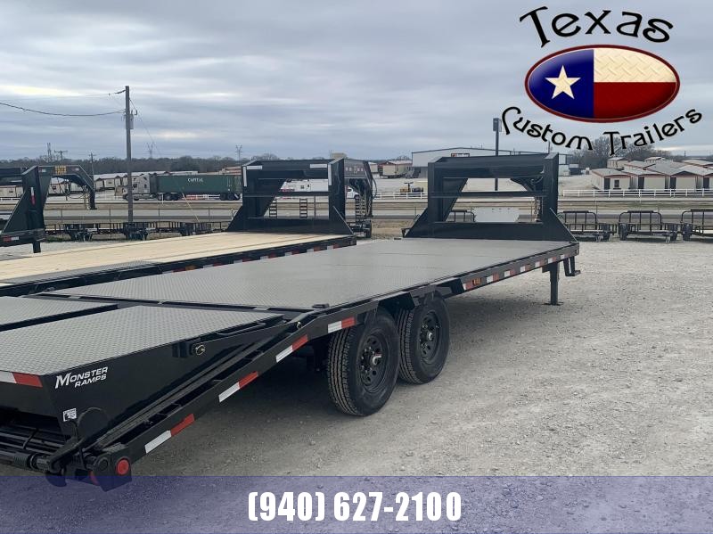 2021 PJ Trailers 25' GN Low Pro Flatdeck w/Singles Trailer (Steel Floor) 2021 PJ Trailers 25' GN Low Pro Flatdeck w/Singles Trailer (Steel Floor)
