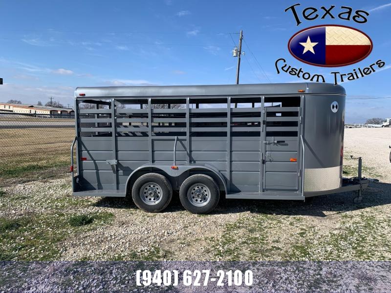 2021 W-W Trailer 16'X6' All Around Livestock Trailer 2021 W-W Trailer 16'X6' All Around Livestock Trailer