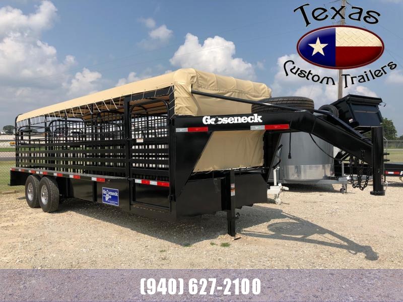 2021 Gooseneck 24'X6'8" Steel Livestock Trailer 2021 Gooseneck 24'X6'8" Steel Livestock Trailer
