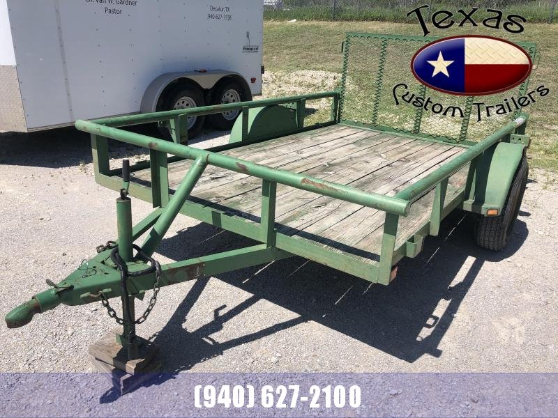 2002 Trailmaster 6'x10' Single Axle Utility Trailer ***RENTAL UNIT*** 2002 Trailmaster 6'x10' Single Axle Utility Trailer ***RENTAL UNIT***