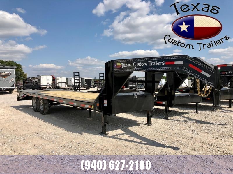 2021 East Texas 102"X25' Gooseneck HD Deck Over 14K Flatbed/Equipment Trailer 2021 East Texas 102"X25' Gooseneck HD Deck Over 14K Flatbed/Equipment Trailer