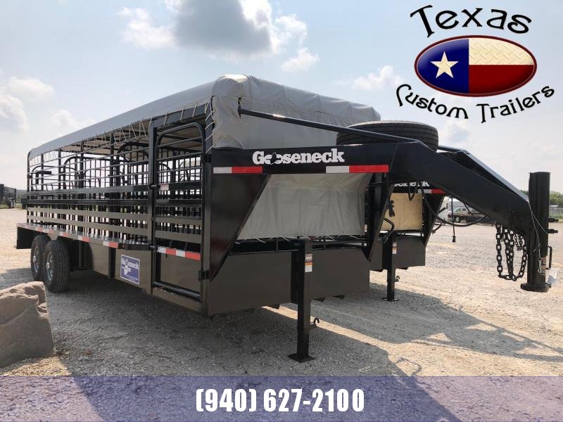 2022 Gooseneck 24'X6'8" Steel Livestock Trailer 2022 Gooseneck 24'X6'8" Steel Livestock Trailer