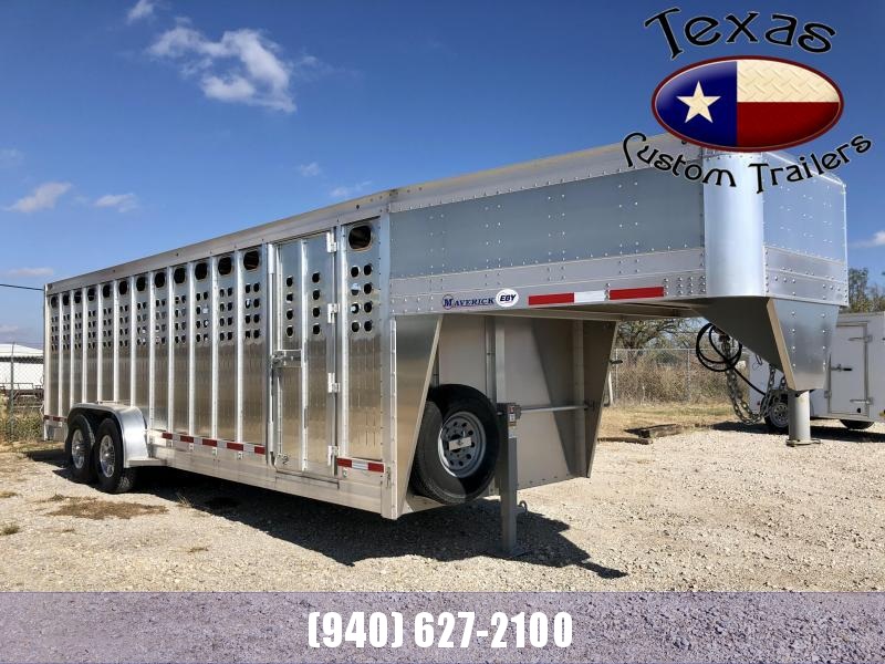 2020 EBY 24' MAVERICK PUNCH-SIDE GOOSENECK LIVESTOCK TRAILER 2020 EBY 24' MAVERICK PUNCH-SIDE GOOSENECK LIVESTOCK TRAILER