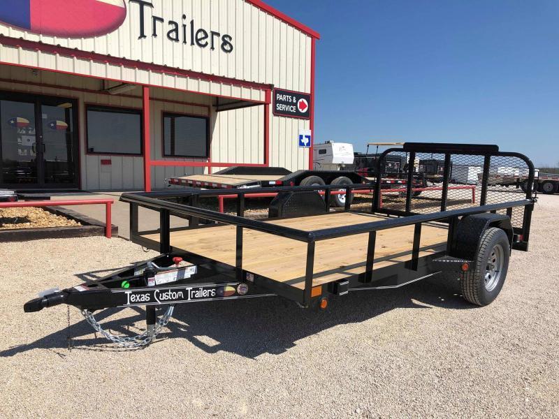 2020 East Texas 77X12 Single Axle Utility Trailer 2020 East Texas 77X12 Single Axle Utility Trailer